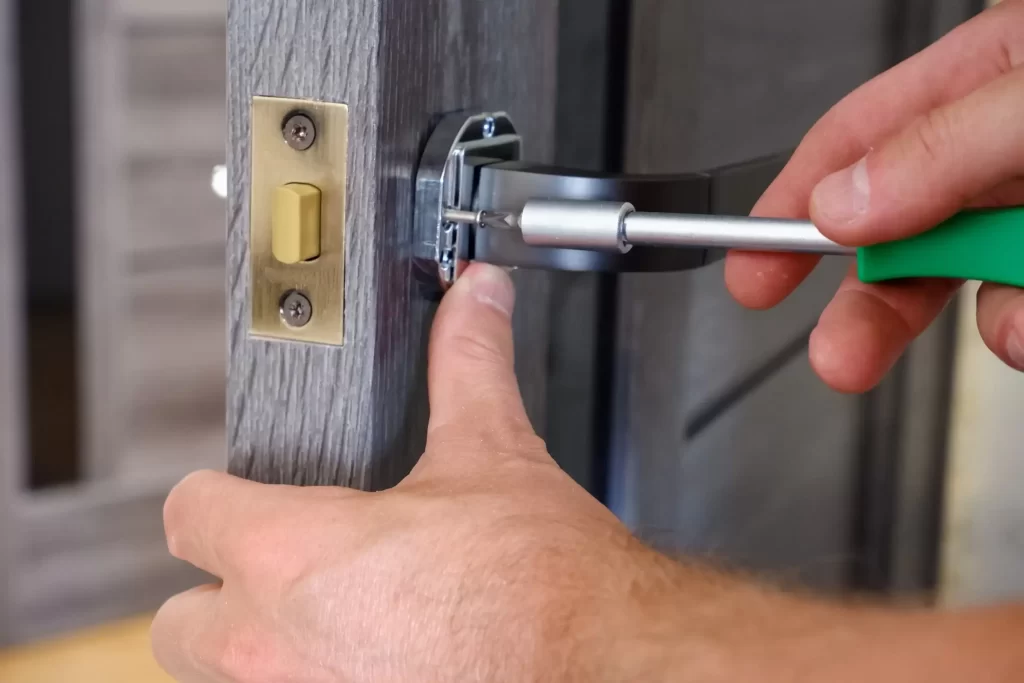 door installation process