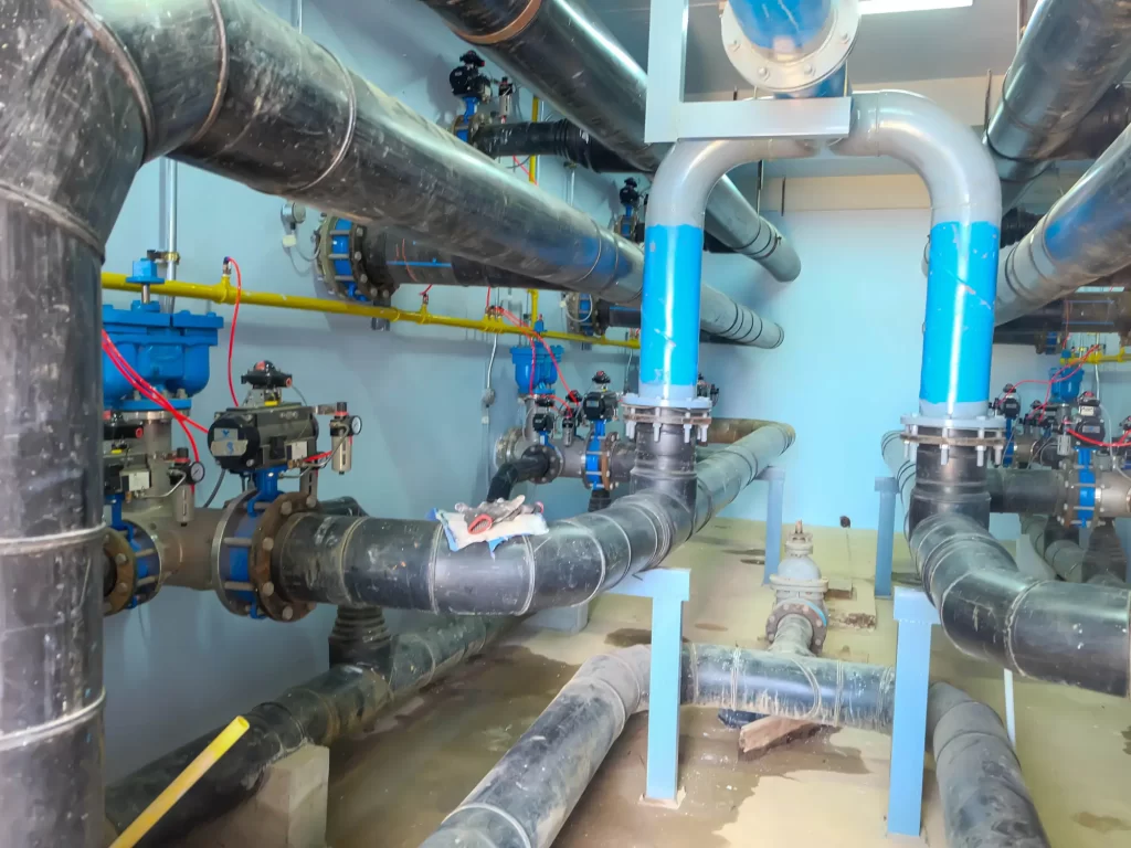 Expert industrial plumbing services